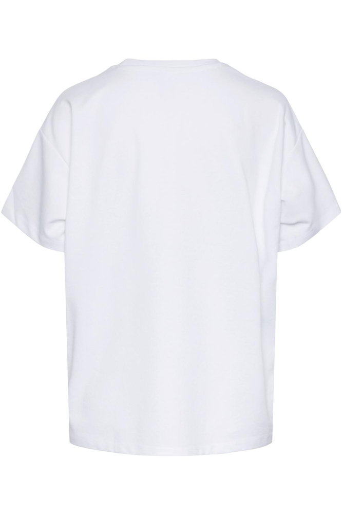 PCSKYLAR SS OVERSIZED TEE NOOS 17146654 Bright White